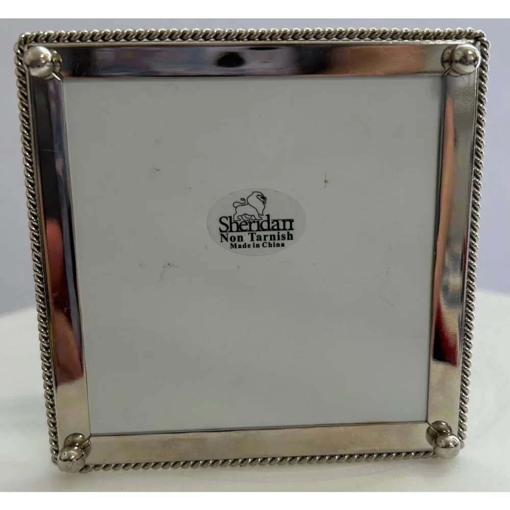 Sheridan Glass Jewelry Box Silver-Tone Minimalist Elegant Sophisticated Sleek